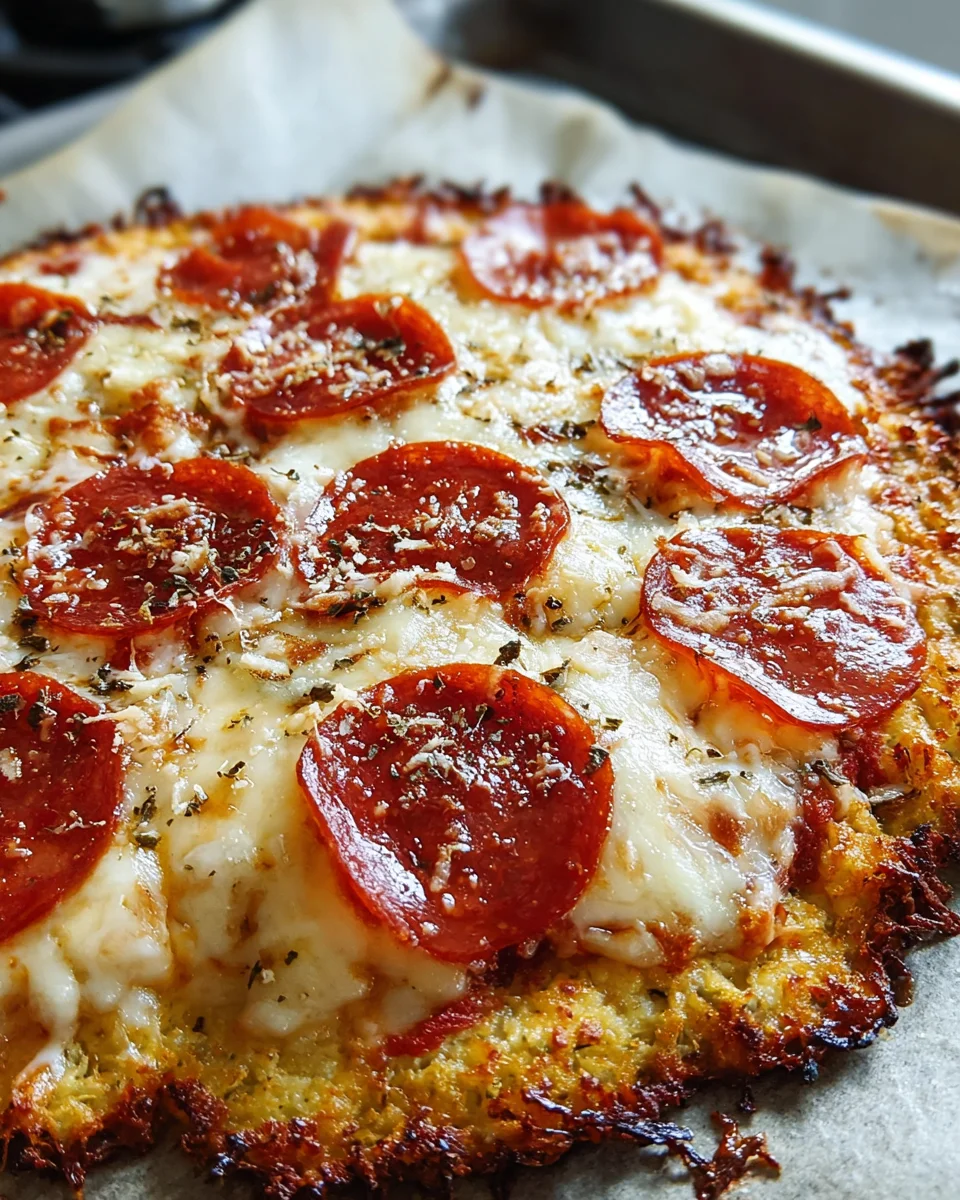 Chicken Crust Pizza Pepperoni