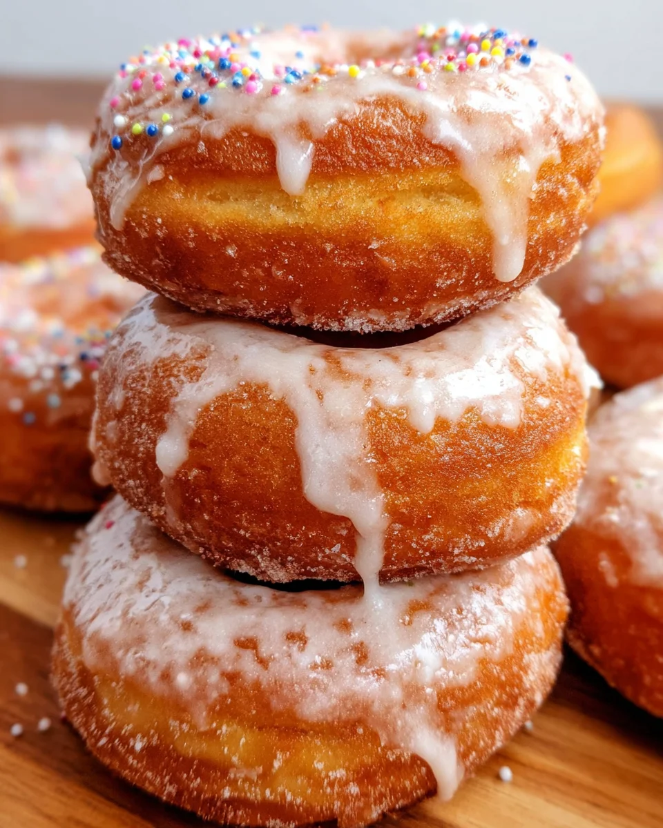 Sour Cream Cake Donuts