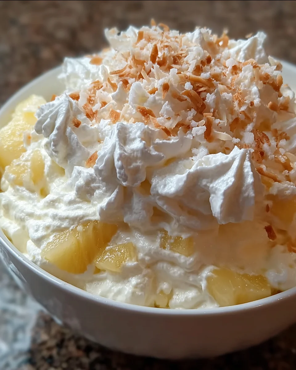 Hawaiian Pineapple Coconut Fluff