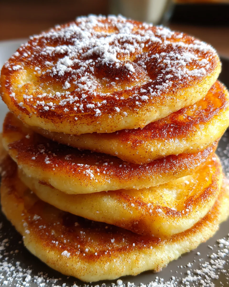 Spanish Churro-Inspired Pancakes