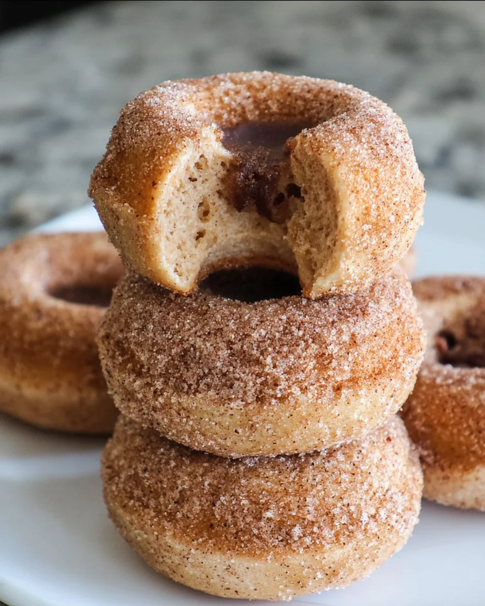 Keto Cinnamon Sugar Donut
