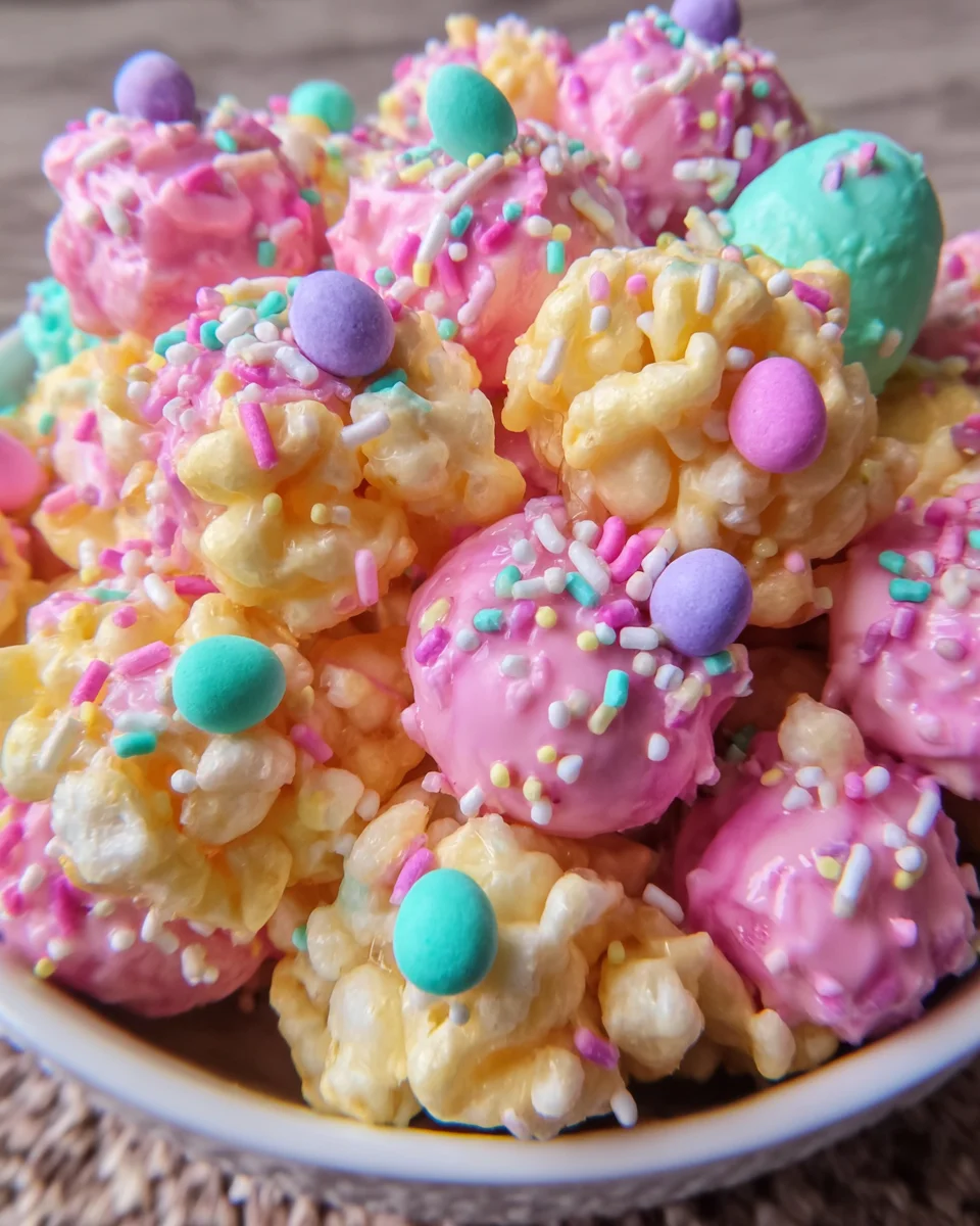 Easter Puff Corn Treat