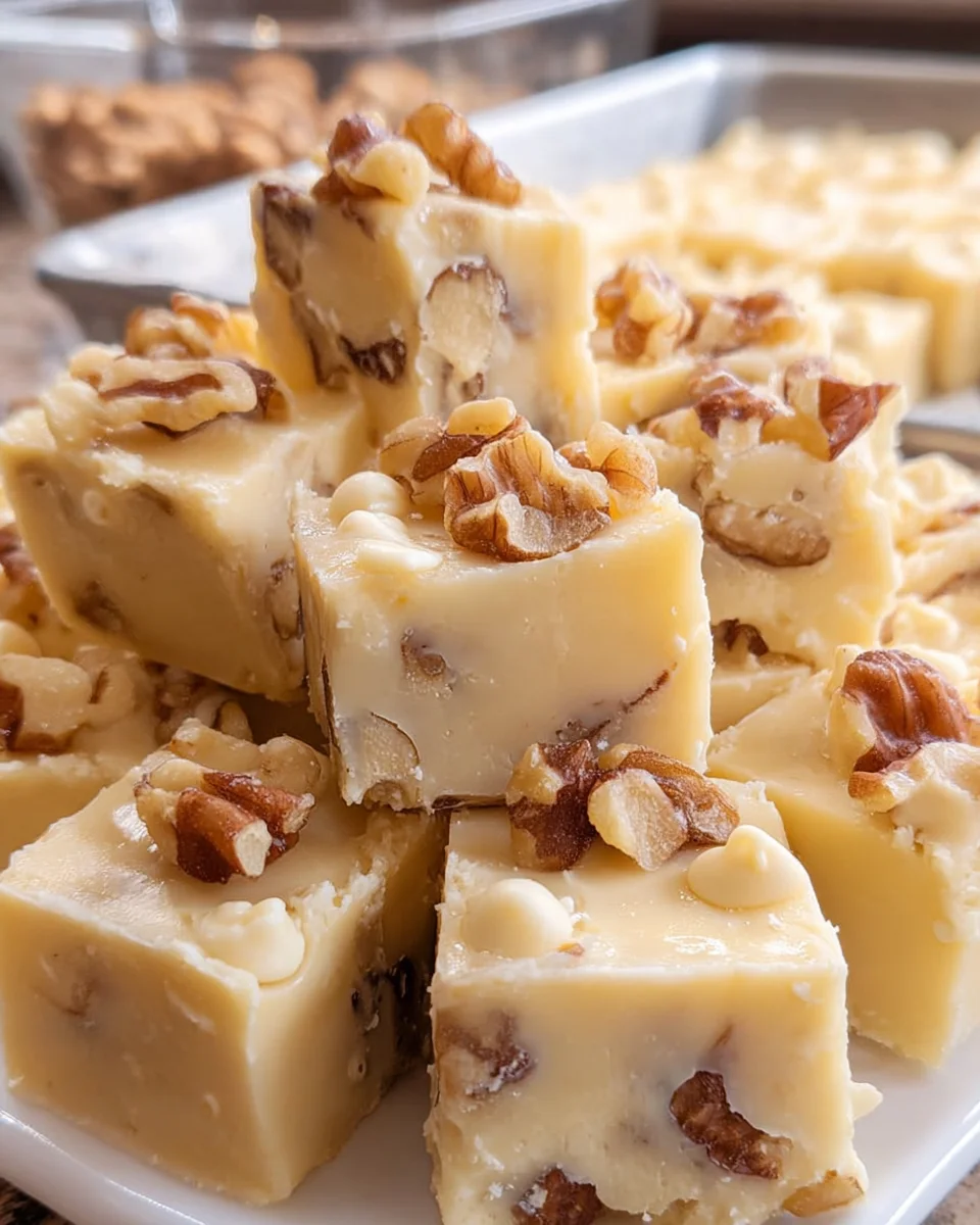Maple Walnut Fudge