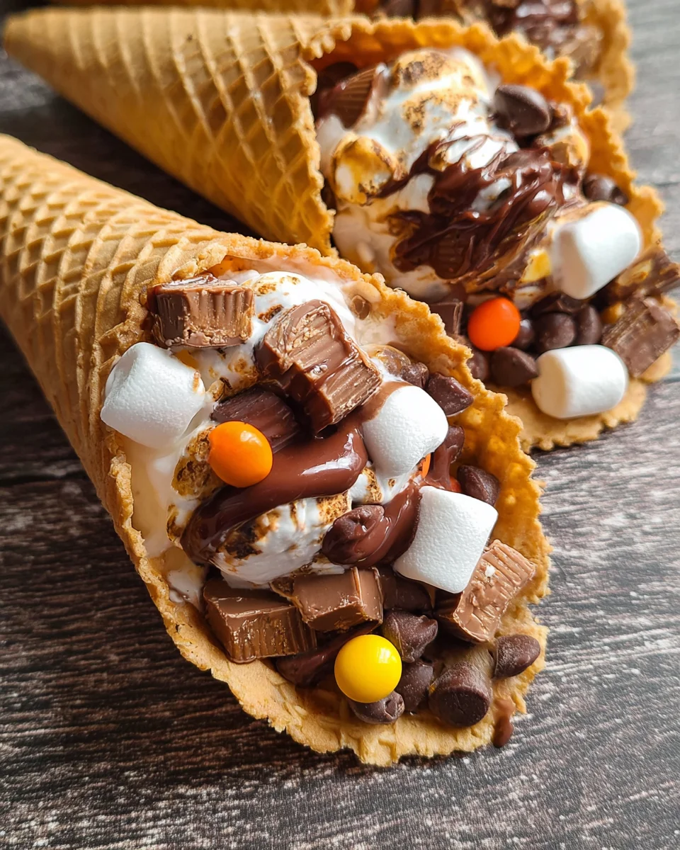 Reese’s Campfire Cones