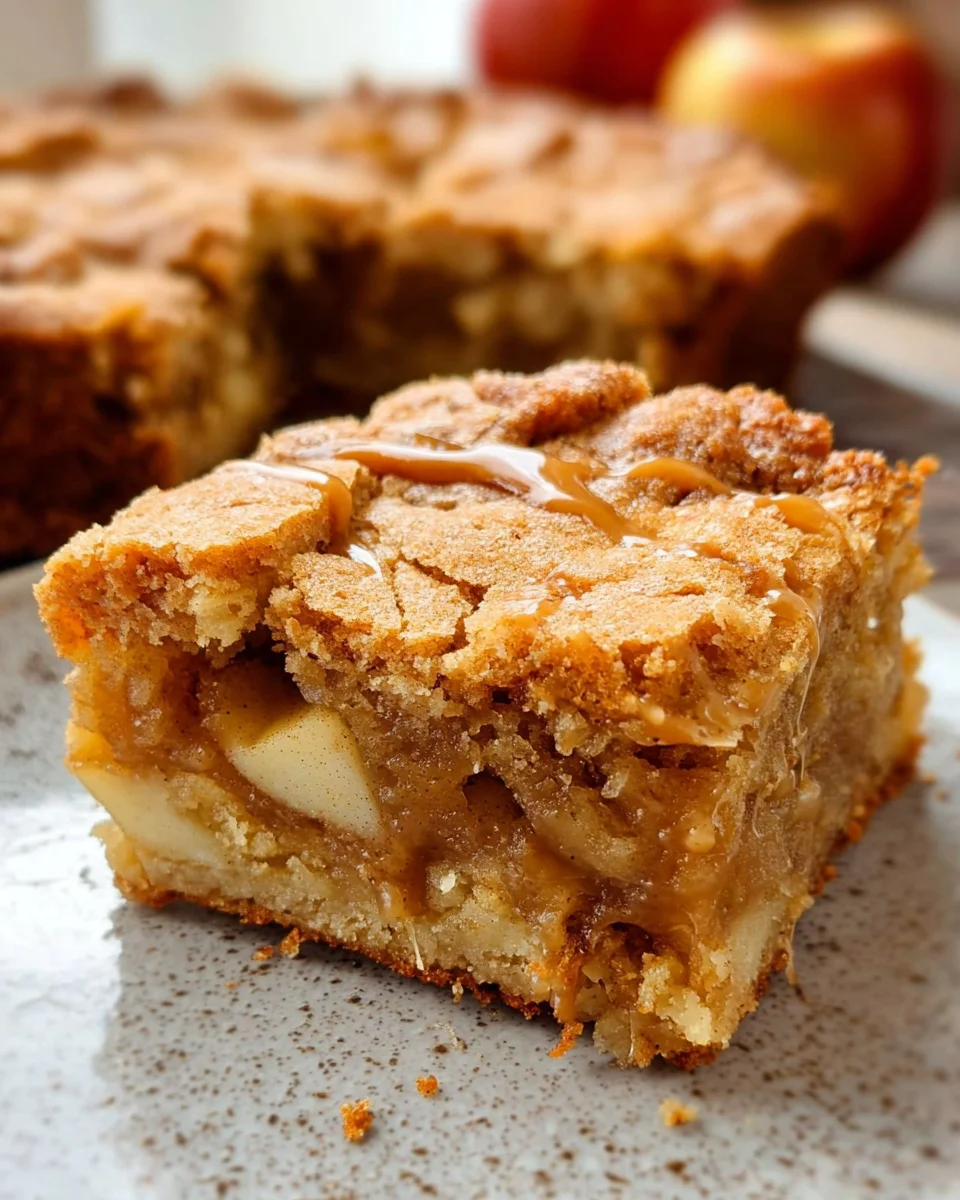Apple Blondies