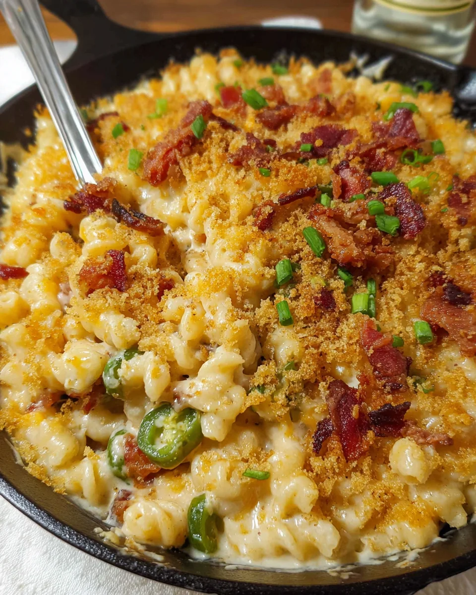 Bacon Jalapeño Macaroni and Cheese