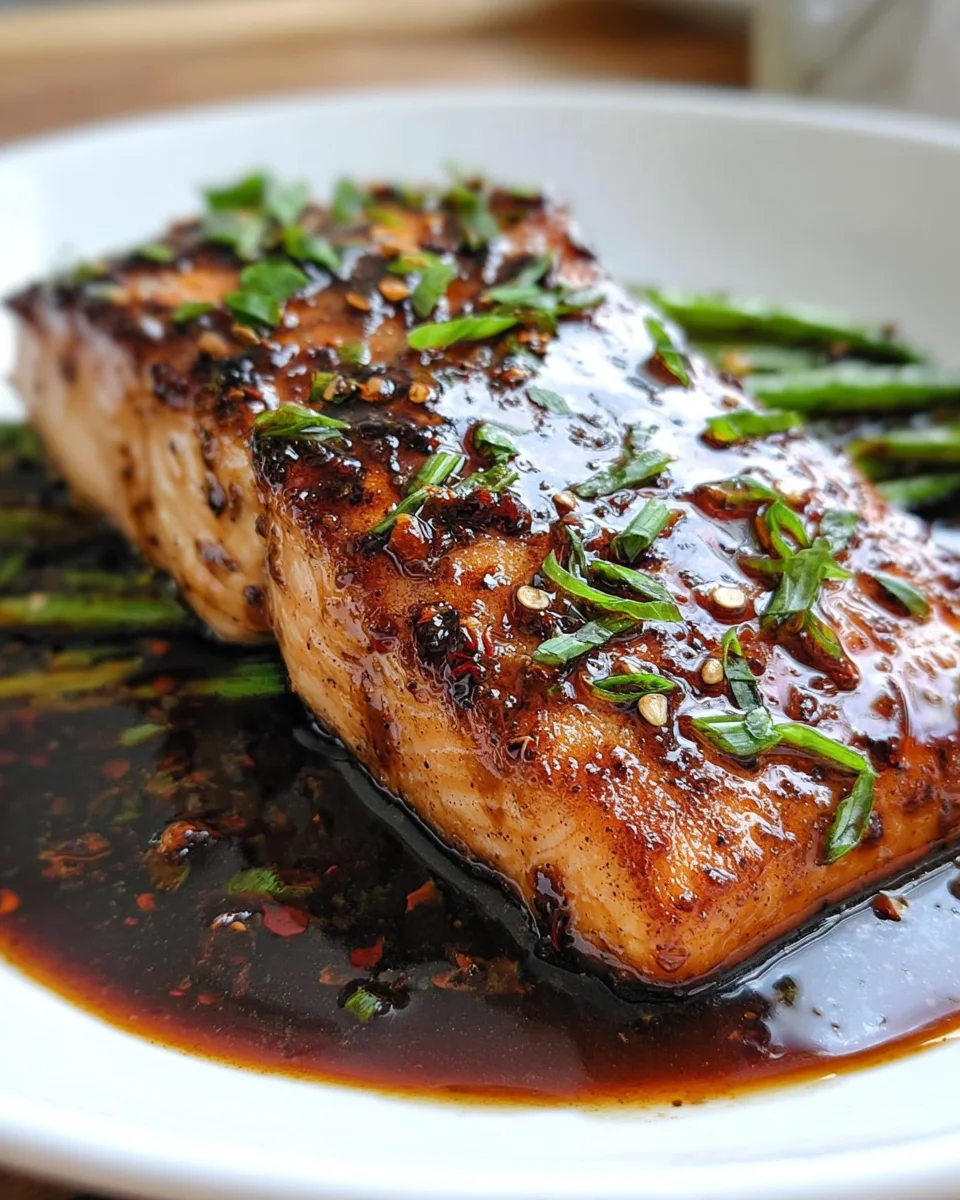 Balsamic Glazed Salmon