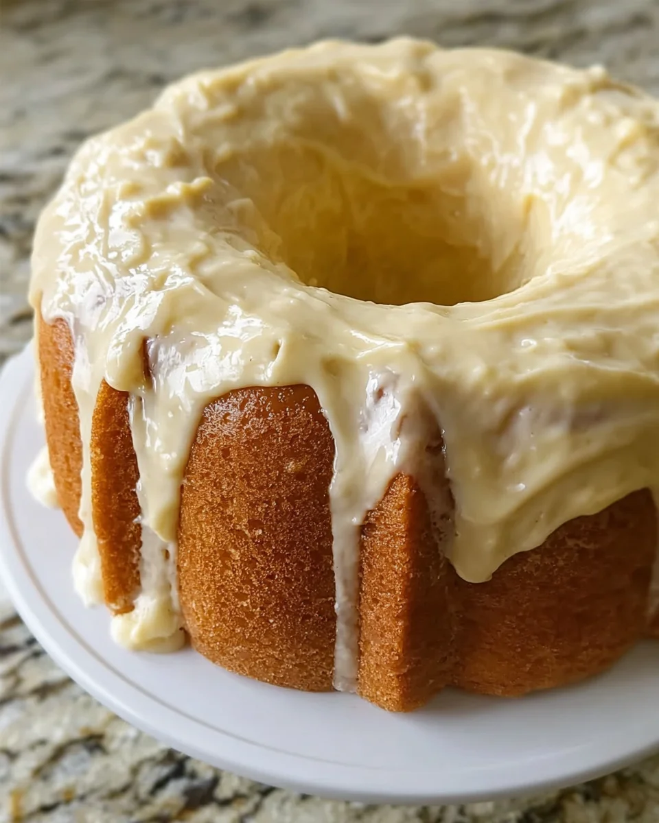 Banana Pudding Pound Cake