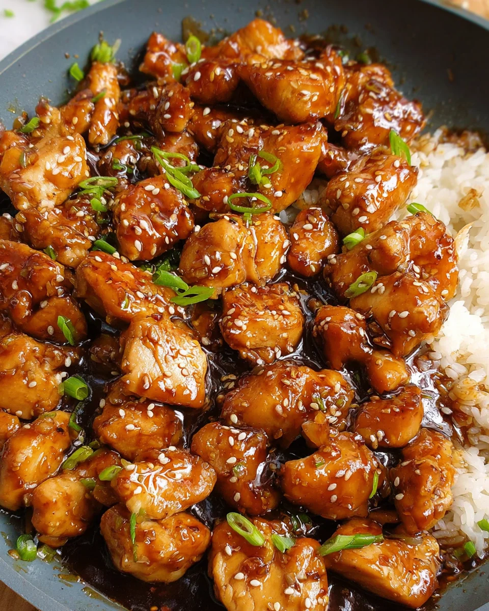 Bourbon Chicken Skillet