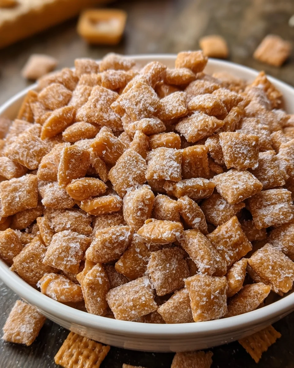 Butterscotch Caramel Puppy Chow