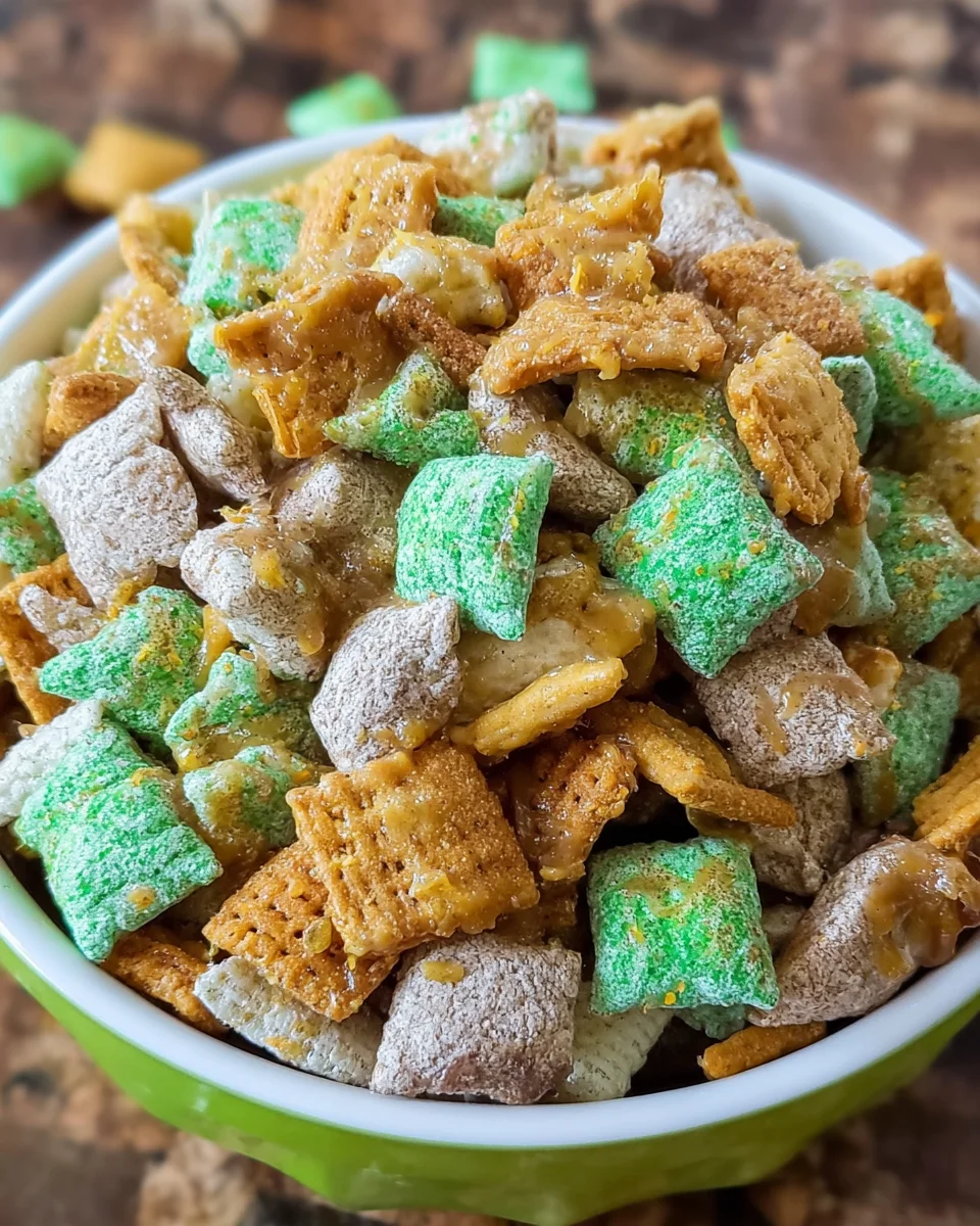 Caramel Apple Puppy Chow
