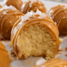 Caramel Cheesecake Bites
