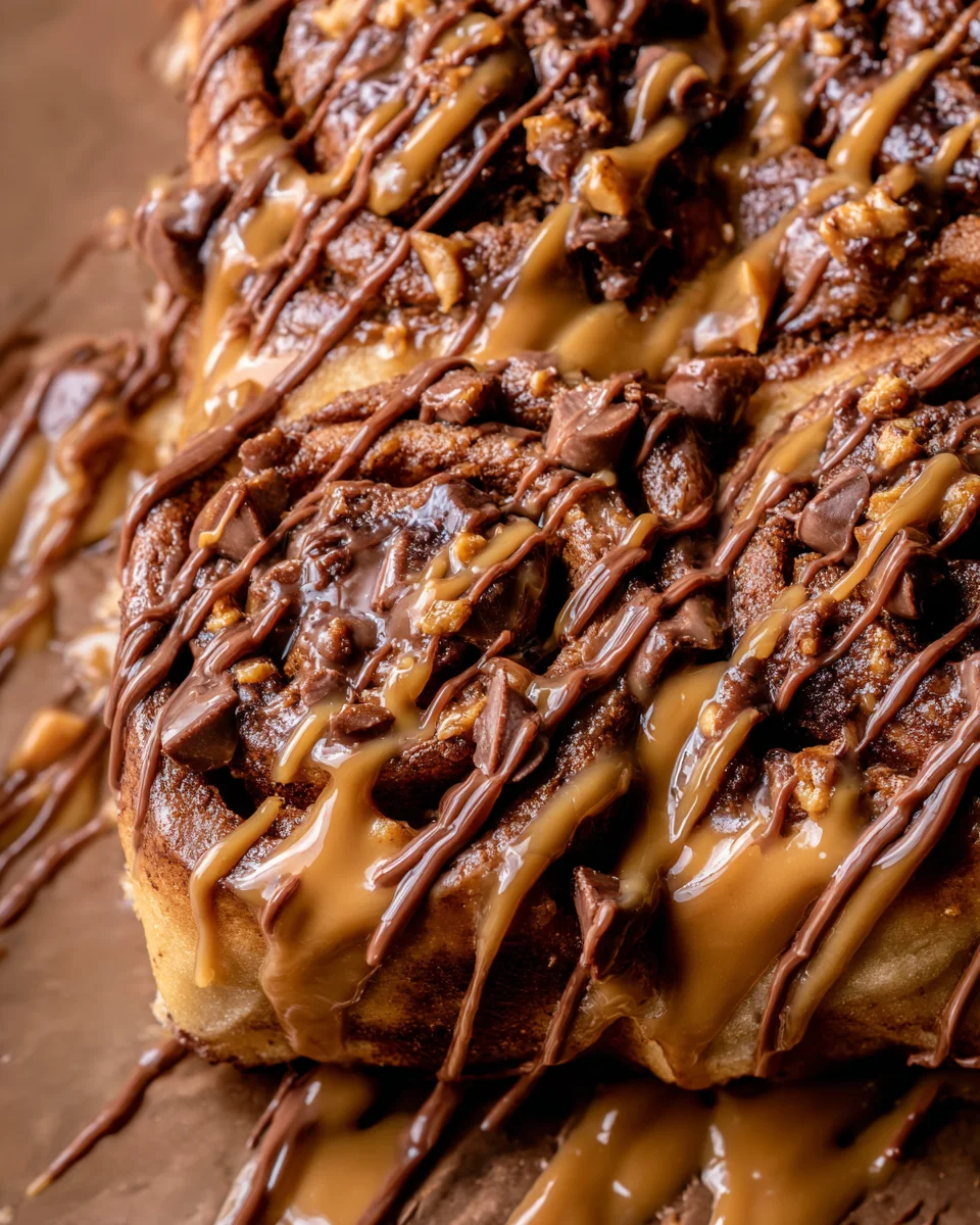 Chocolate Peanut Butter Rolls