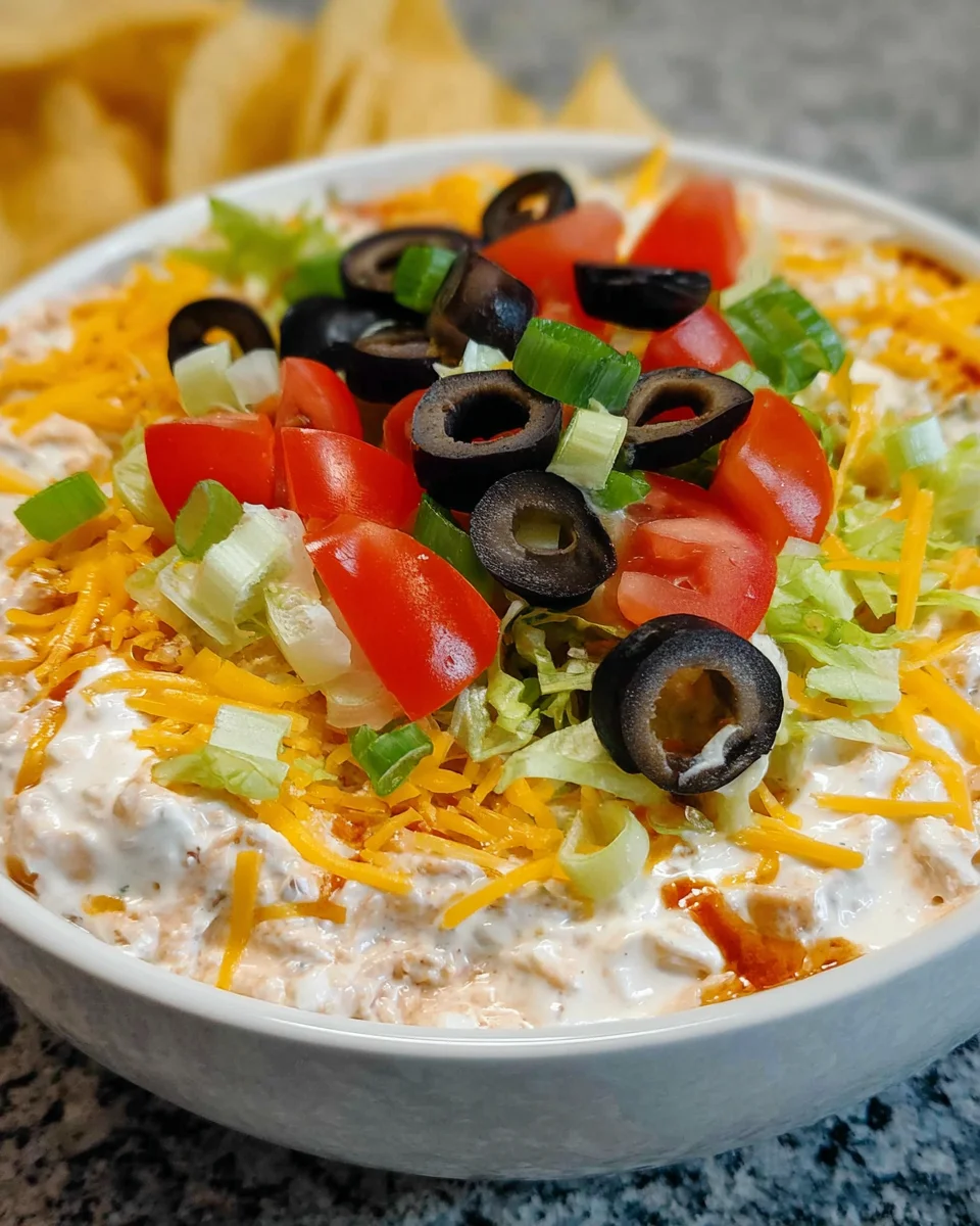 Cream Cheese Taco Dip