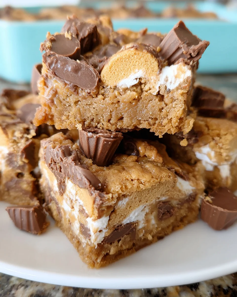 Fluffernutter Bars