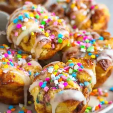 Funfetti French Toast Muffins