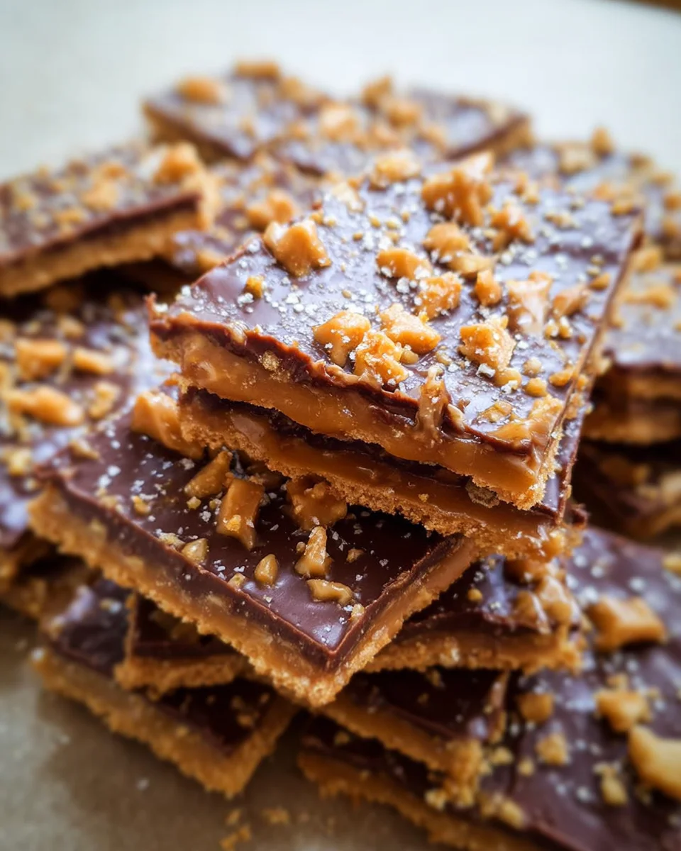 Graham Cracker Toffee