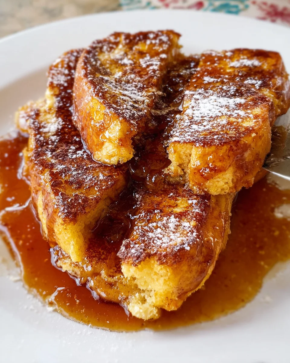 Overnight Syrup-On-The-Bottom French Toast