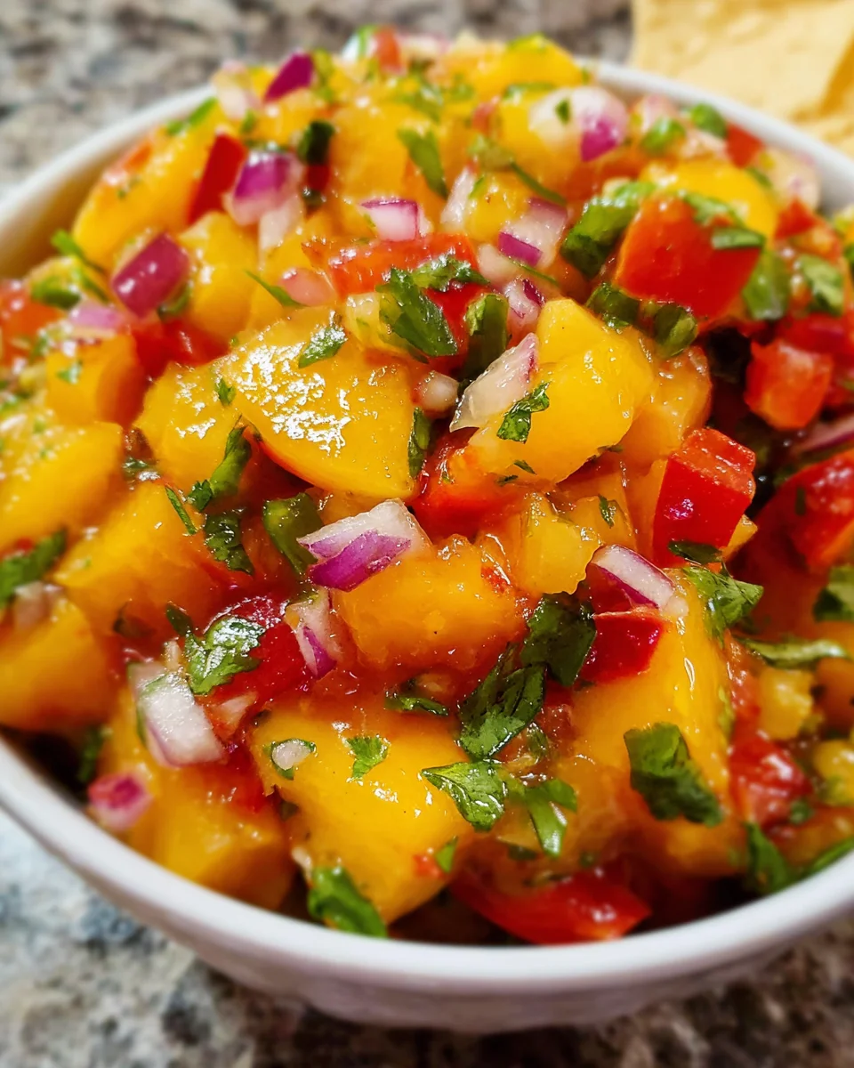 Peach Salsa