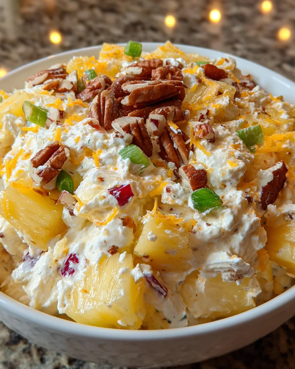Pineapple Cowboy Crunch Cheese Spread