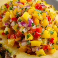 Pineapple Mango Salsa
