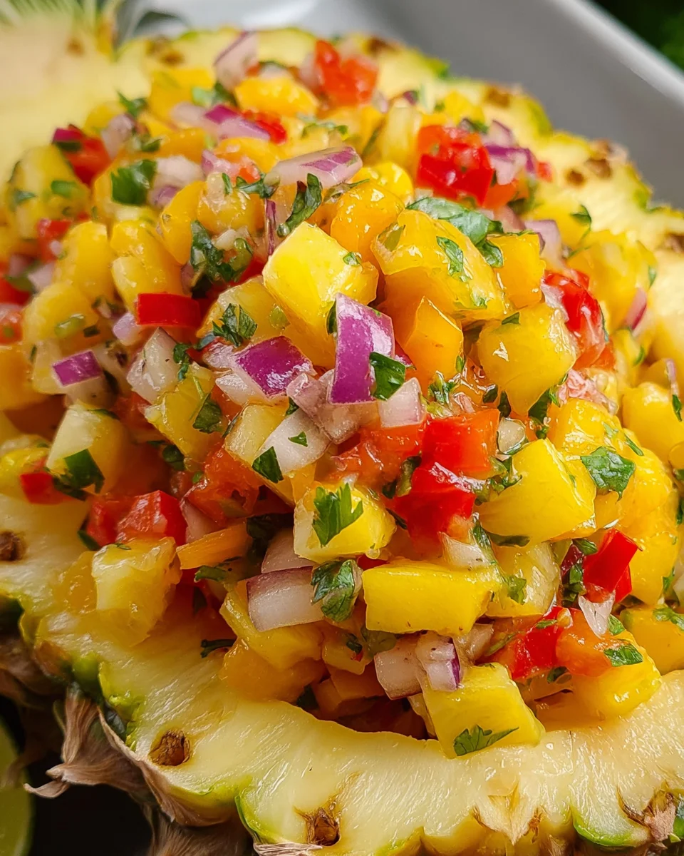 Pineapple Mango Salsa