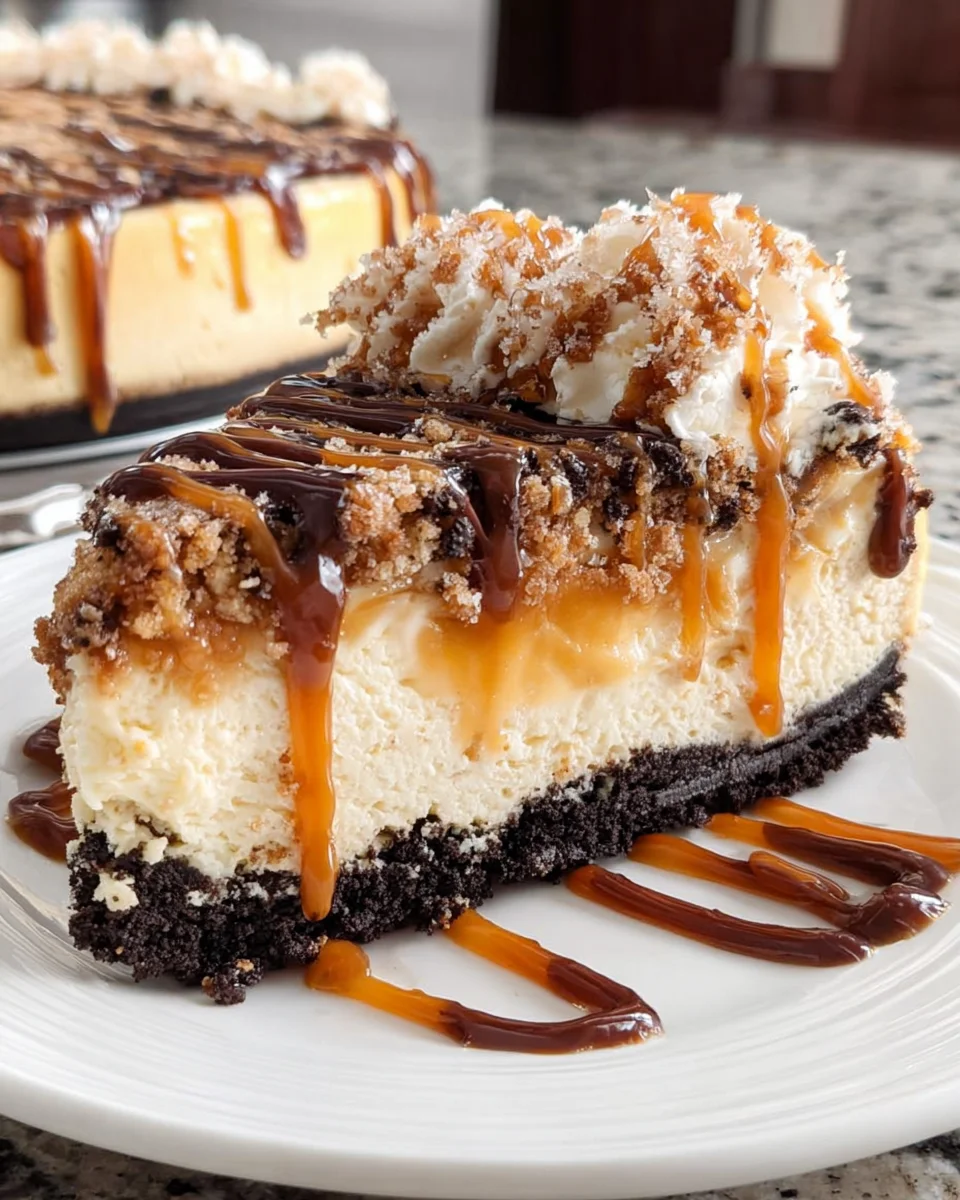 Samoa Cheesecake