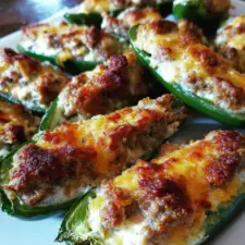 Sausage Stuffed Jalapeños