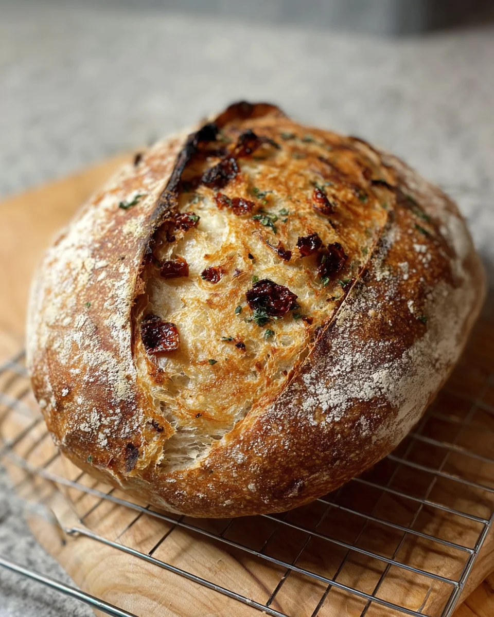 Sun-dried Tomato and Kalamata Olive Loaf