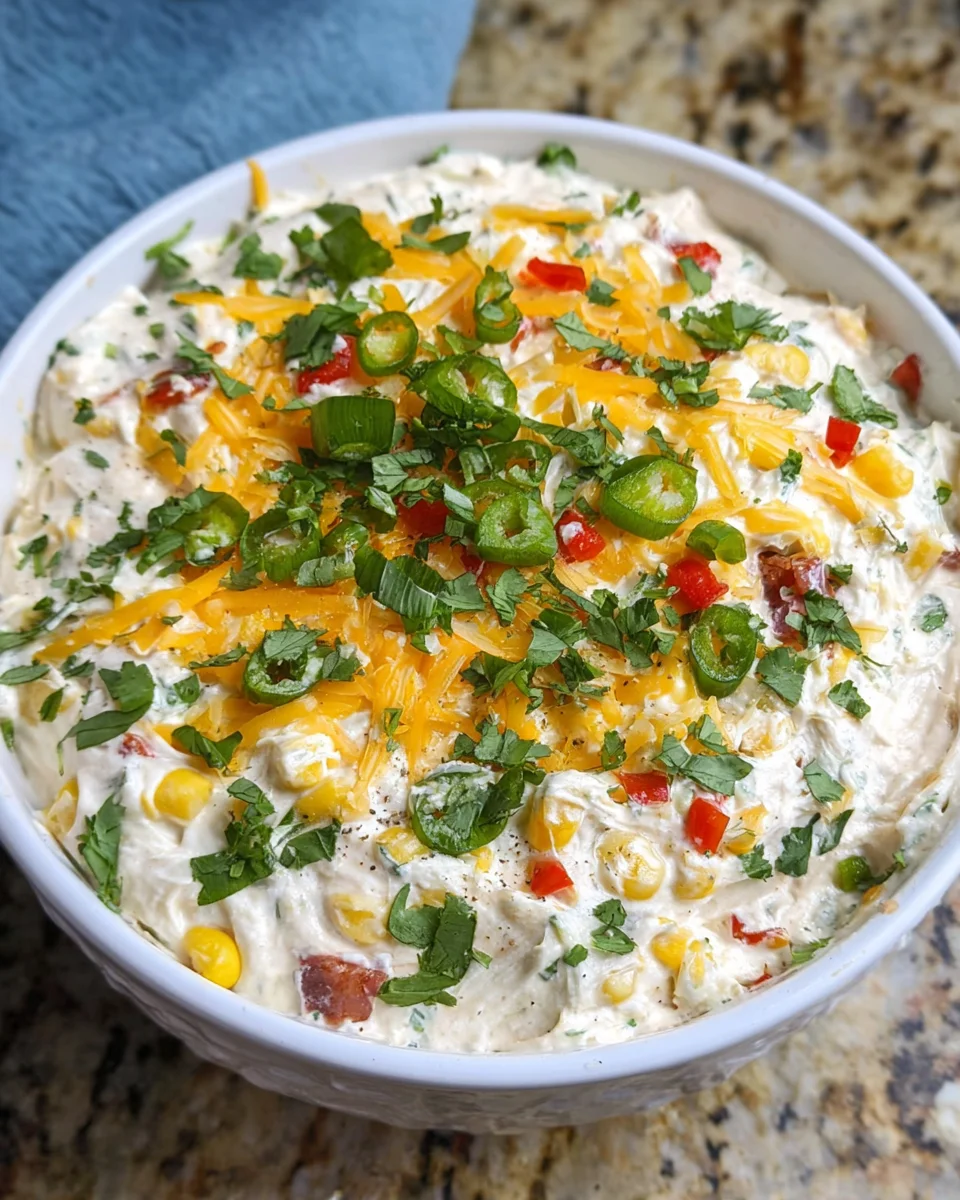Corn and Cream Cheese Dip