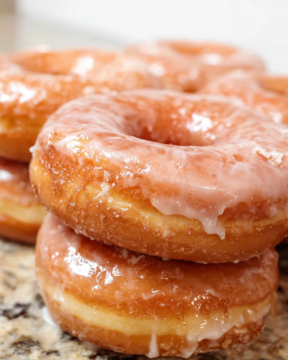 Homemade Glazed Donuts