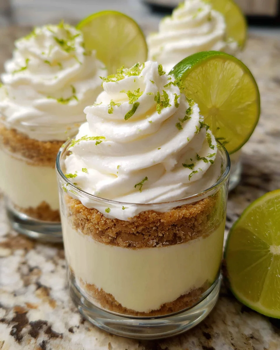 Key Lime Cheesecake Parfaits